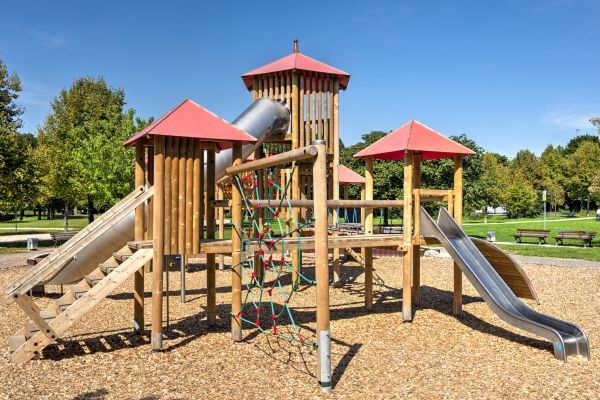 Playground Mulching Service in La Crosse