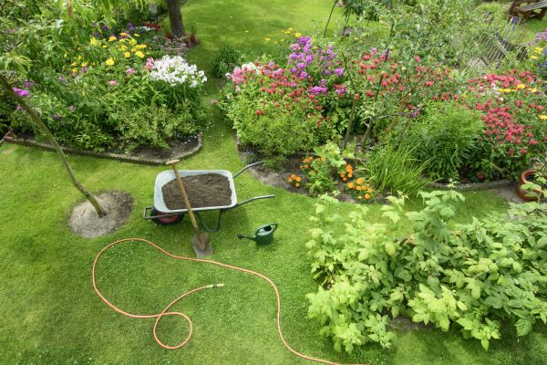 Flower Bed Construction in La Crosse