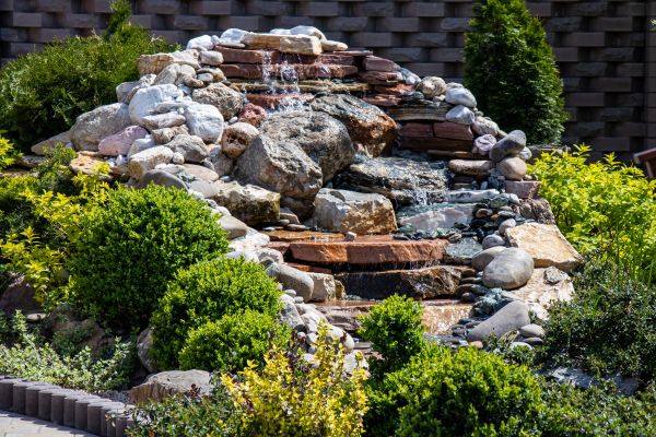 River Rock Landscaping in La Crosse